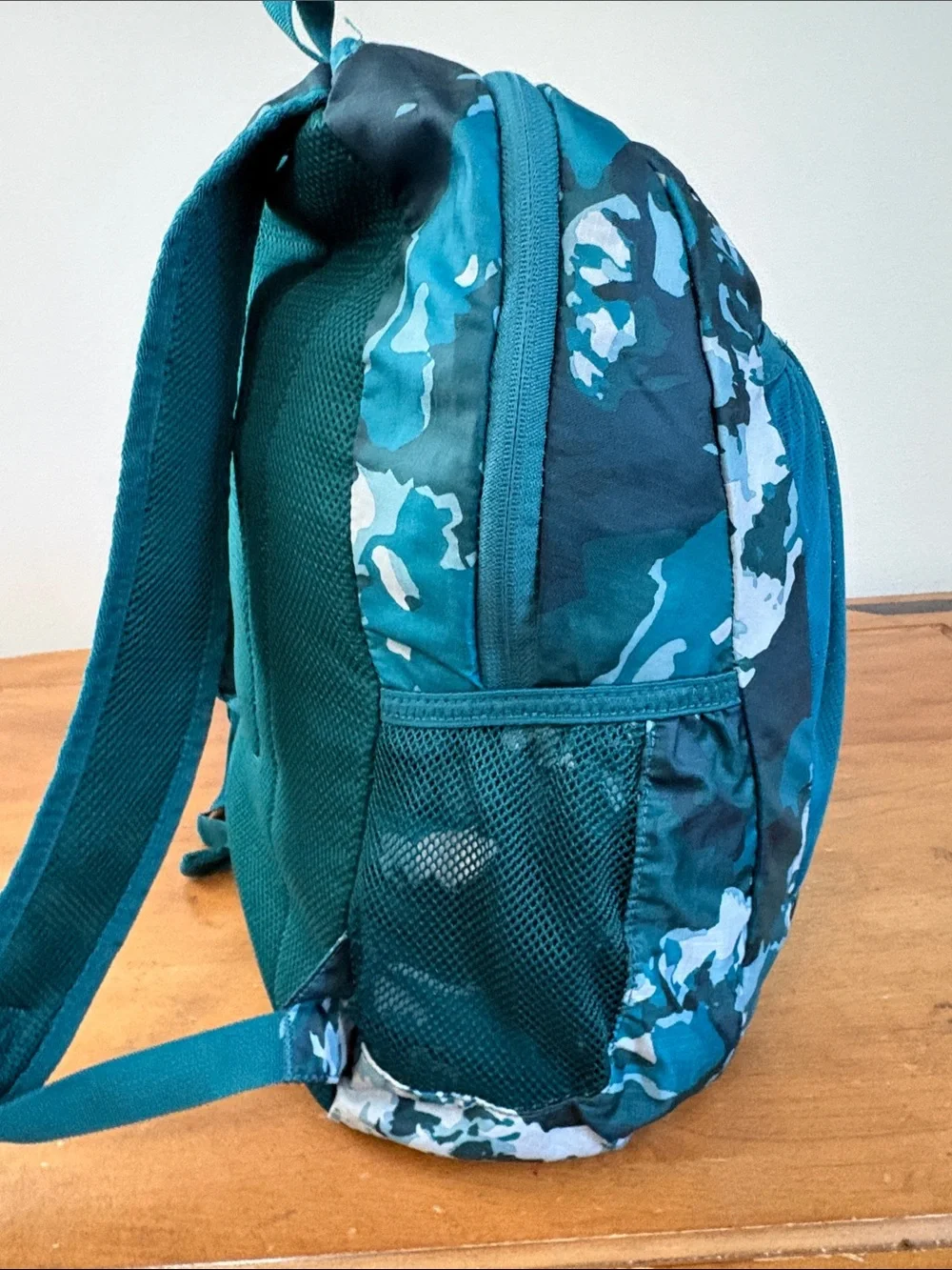 Eddie Bauer Stowaway 30L Teal Camo Backpack